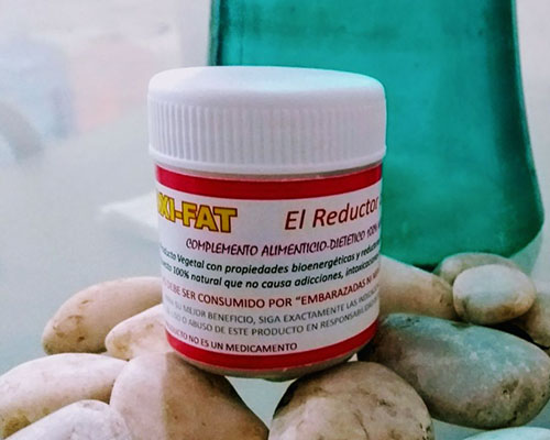 Frasco Rojo Oxifat Original