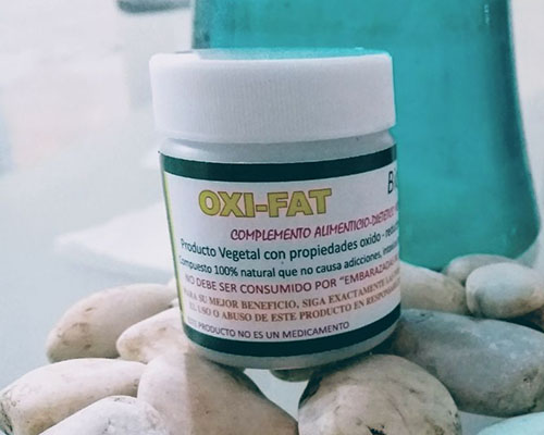 Frasco Verde Oxifat Original